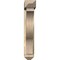 Ekena Millwork Funston Arts and Crafts Rough Sawn Bracket w/ Offset Brace, Douglas Fir, 6"W x 26"D x 34"H BKT0604X26X34FST03RDF - alternate 3